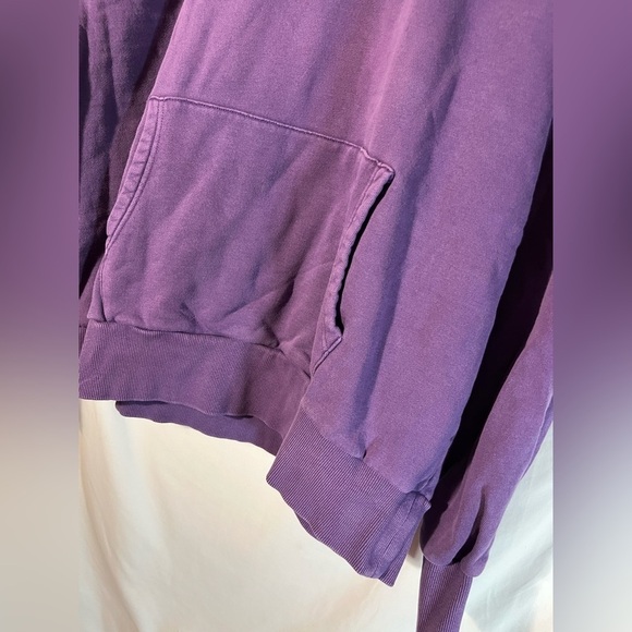 NANA JUDY Women’s Authentic Pullover Purple Crew Neckline Long Sleeve Hoodie - Picture 3 of 7